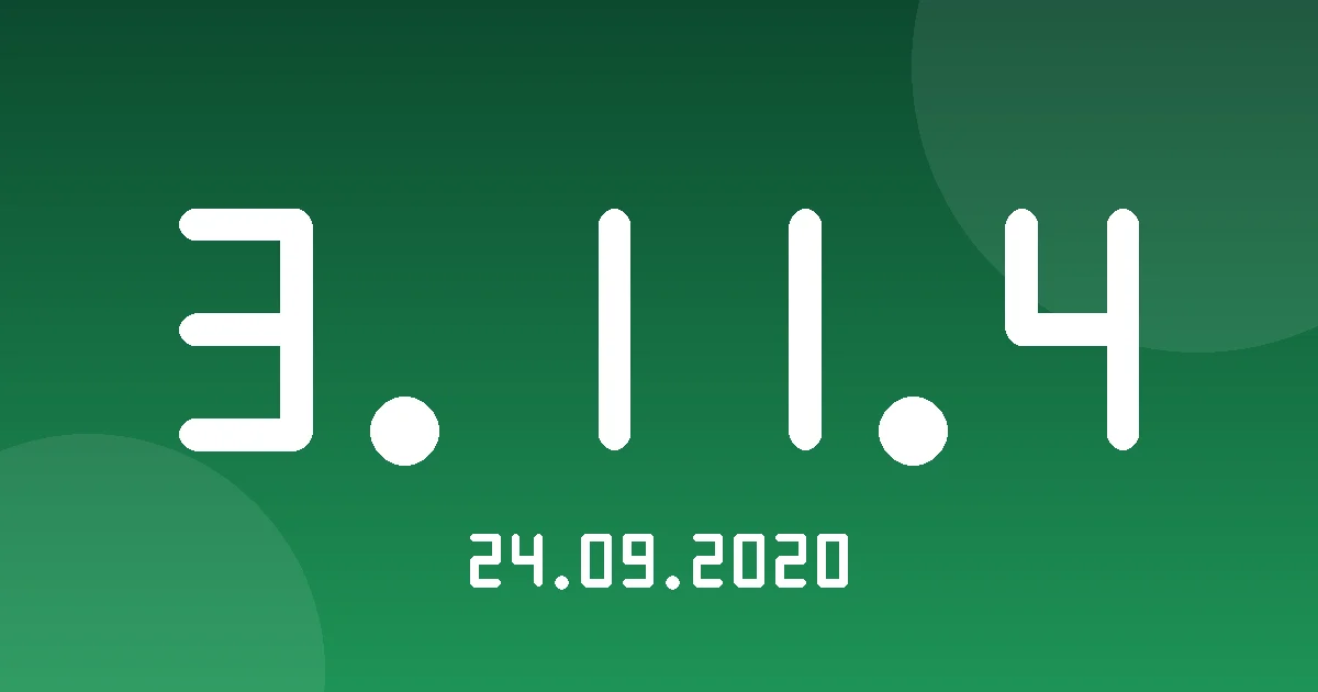 Release cover 3.11.4