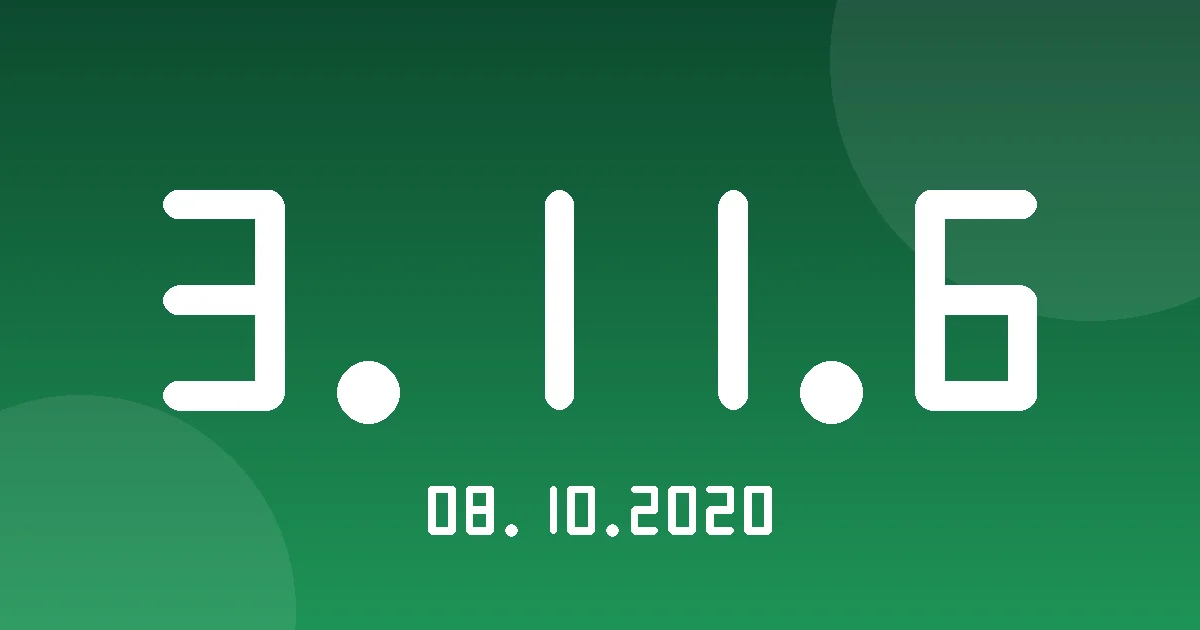 Release 3.11.6: Liquid Transportation Module and Alarms 1 Release cover 3.11.6