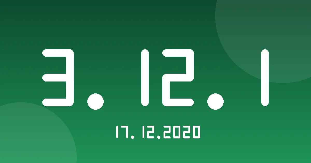 Release cover 3.12.1