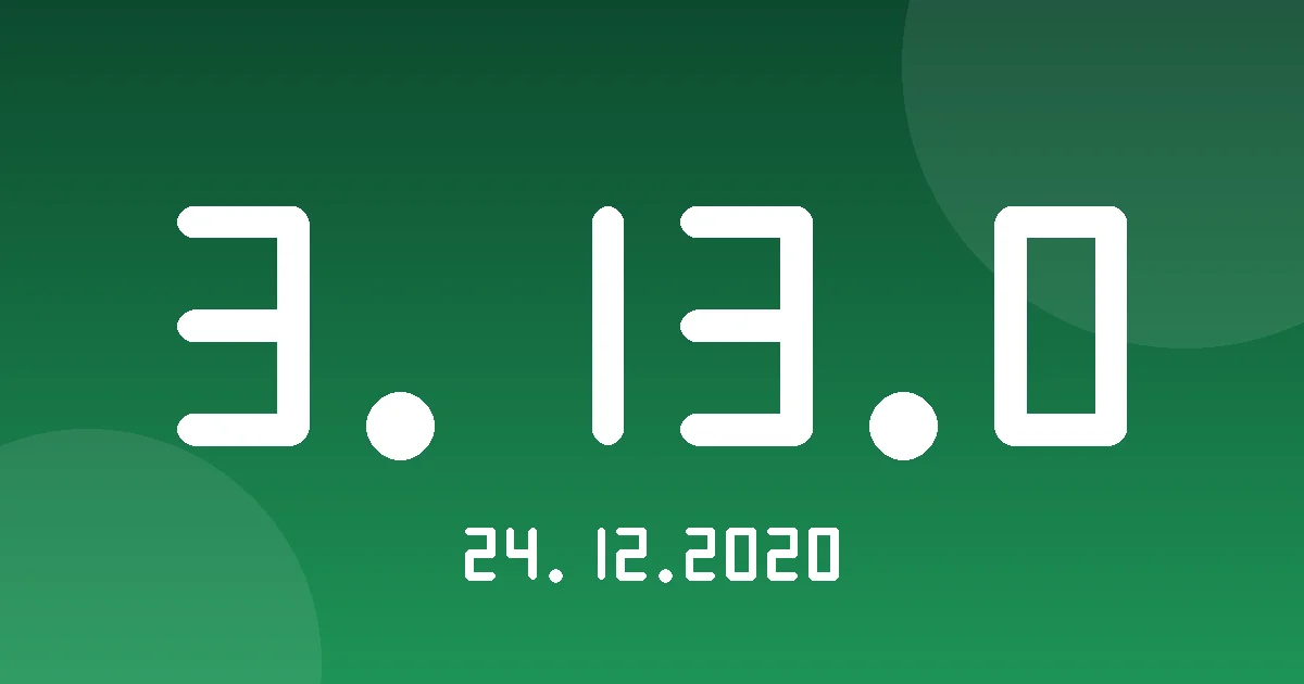 Release cover 3.13.0