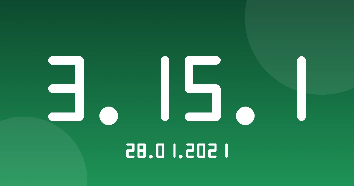 Release 3.15.1: V-IVMS Video Monitoring and Wasl-SFDA Integration 1 Release cover 3.15.1