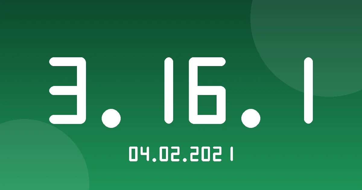 Release 3.16.1: Route-Based Geofence Paths and Platform Enhancements 1 Release cover 3.16.1