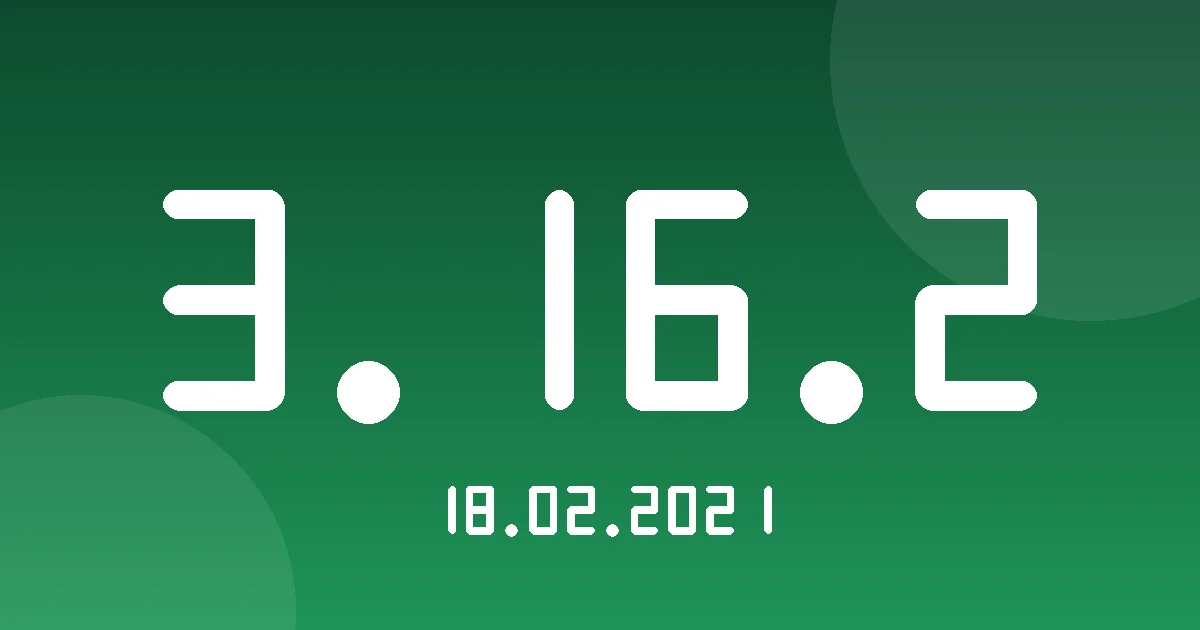 Release cover 3.16.2