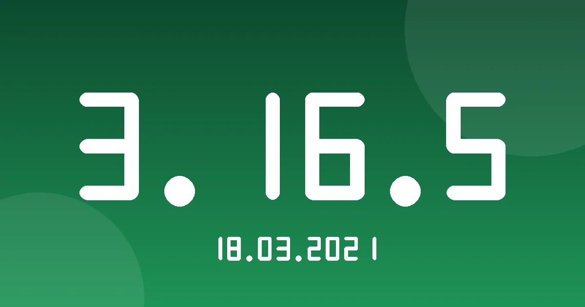Release 3.16.5: Fuel Fill and Theft Report and Two New Alarms 1 Release cover 3.16.5