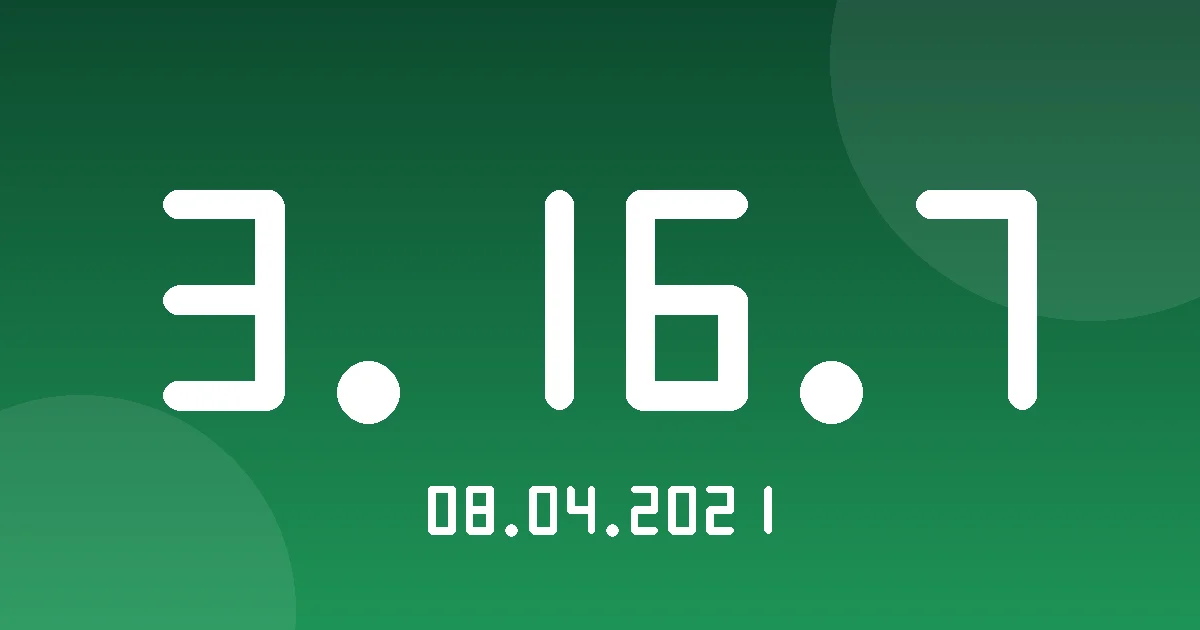 Release 3.16.7: Driver Groups Authorization for Client Accounts 1 Release cover 3.16.7