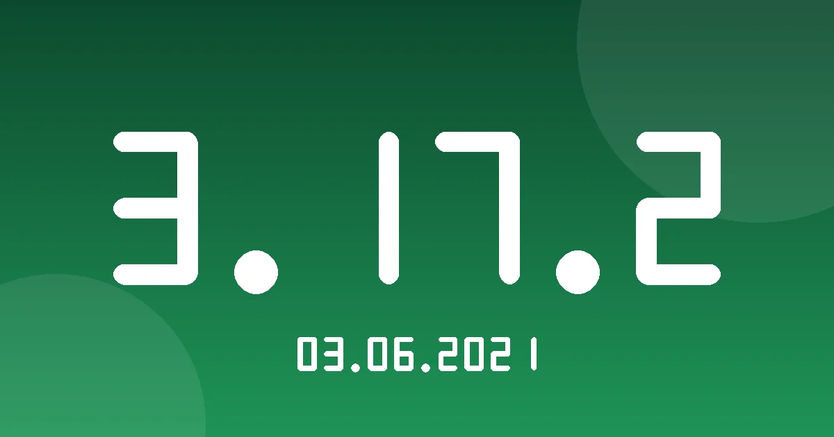 Release 3.17.2: Fuel Sensor Calibration and Expiry Alarms 1 Release cover 3.17.2