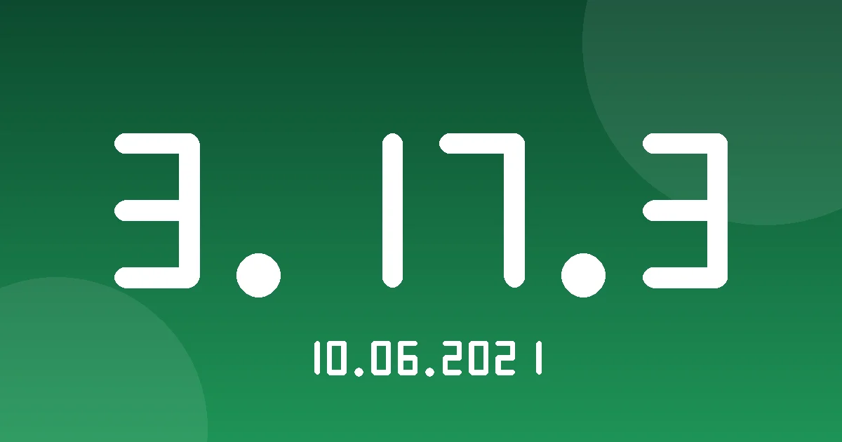 Release cover 3.17.3