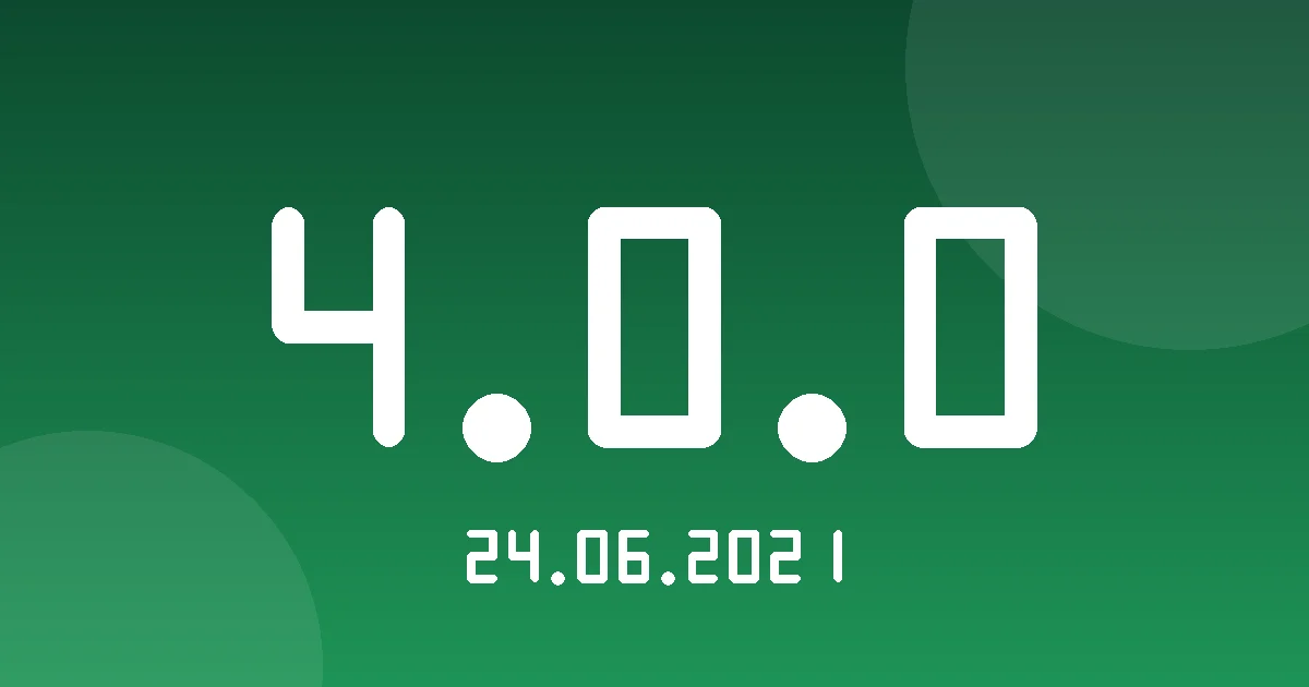 Release 4.0.0: Performance Improvements and Bug Fixes 1 Release cover 4.0.0
