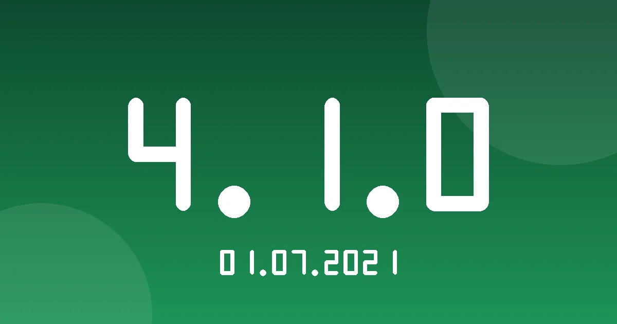 Release 4.1.0: A New Parameter to Estimate Idle Fuel Consumption 1 Release cover 4.1.0