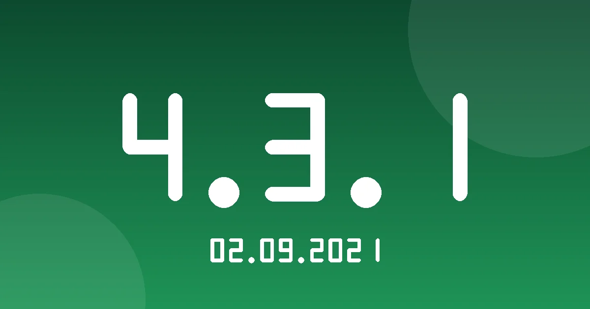 Release 4.3.1: Fuel Tracking Dashboard and RAG Report Enhancements 1 Release cover 4.3.1