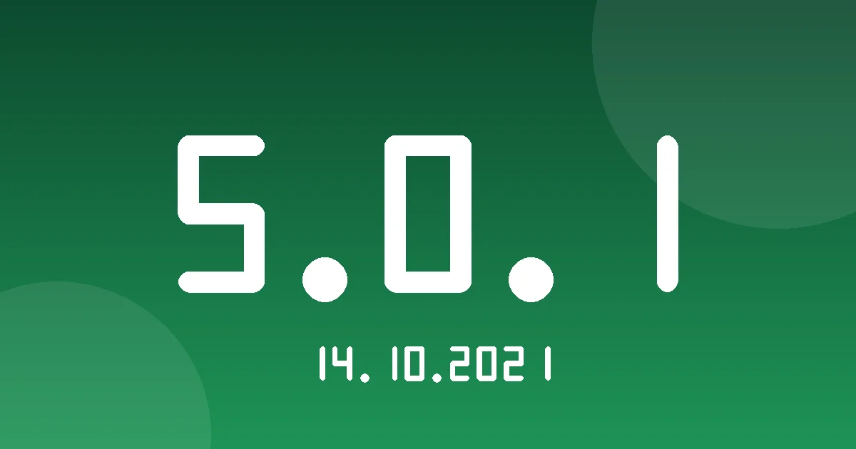 Release cover 5.0.1