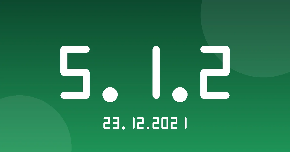 Release 5.1.2: Geofence Voyage Report, Vehicle Timeline and EULA 1 Release cover 5.1.2