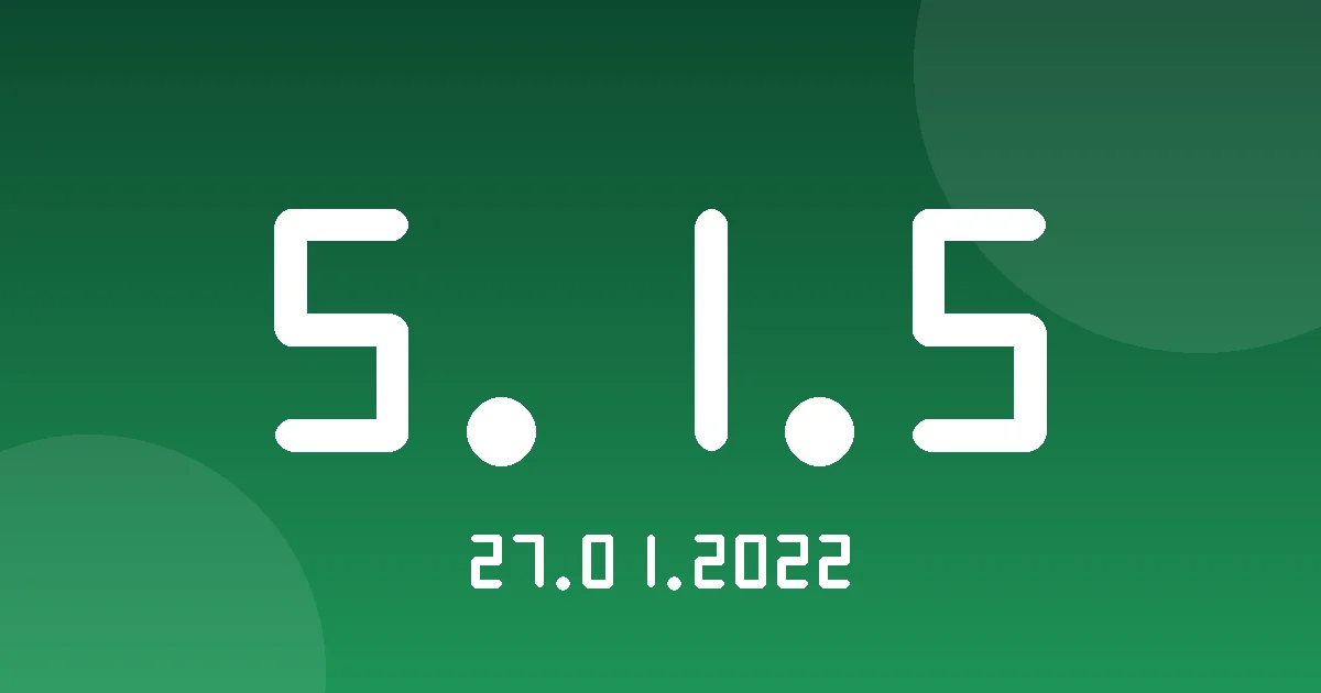 Release 5.1.5: New Monitoring Filters and Trailer Explorer Enhancement 1 Release cover 5.1.5