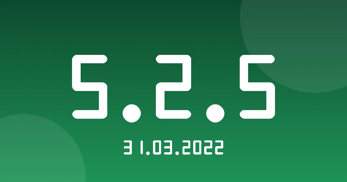 Release 5.2.5: SatComm, Geofence Backtrack Report and Widget Export 1 Release cover 5.2.5