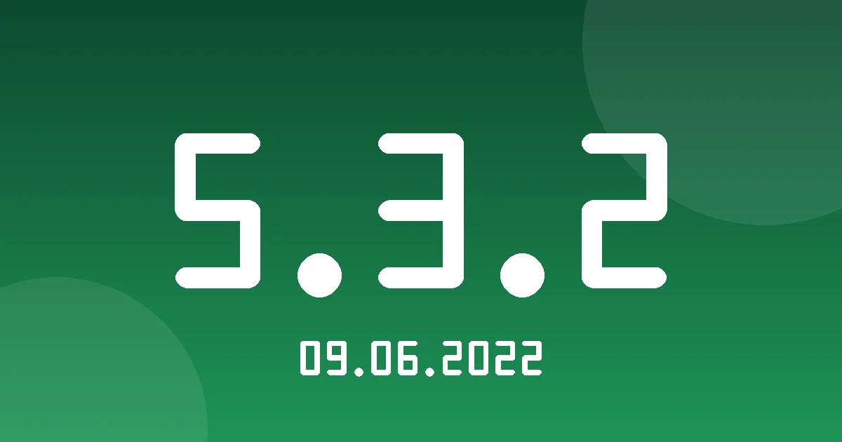 Release 5.3.2: Madinati Platform Integration and Augmented Tracking 1 Release cover 5.3.2