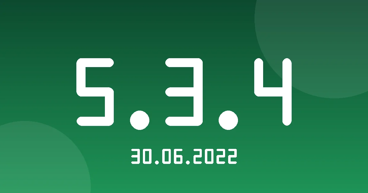 Release cover 5.3.4