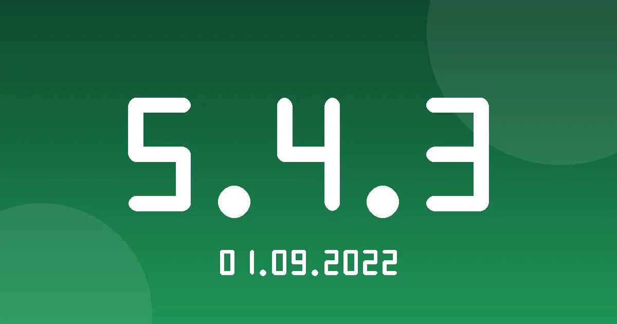 Release 5.4.3: Customizable Columns in the Wasl Explorer 1 Release cover 5.4.3