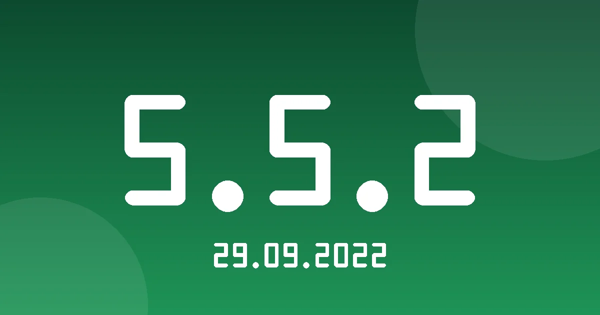 Release 5.5.2: Google Maps Search and Alarm Conditions Explorer 1 Release cover 5.5.2