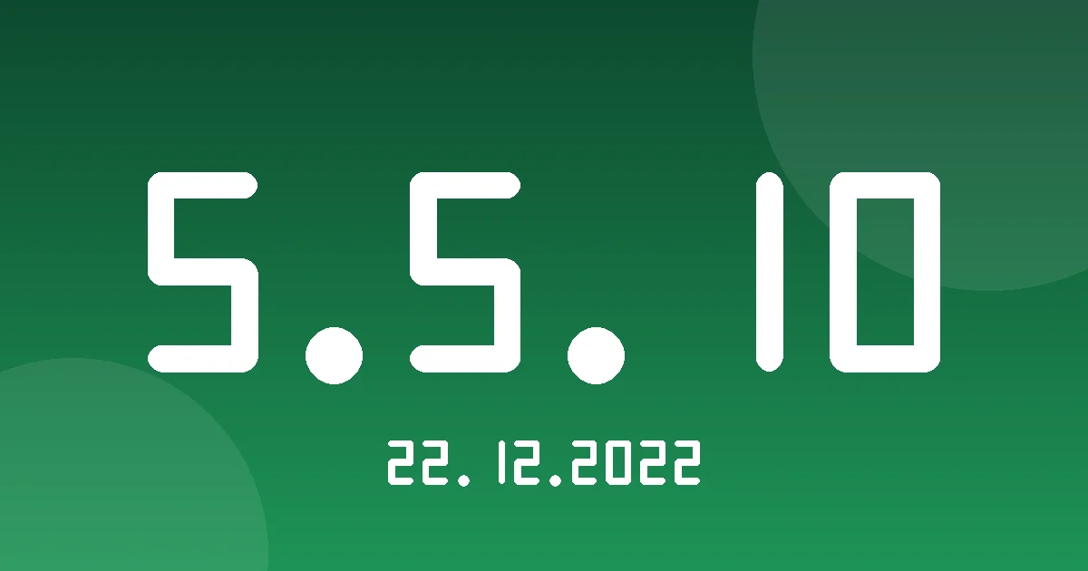 Release cover 5.5.10