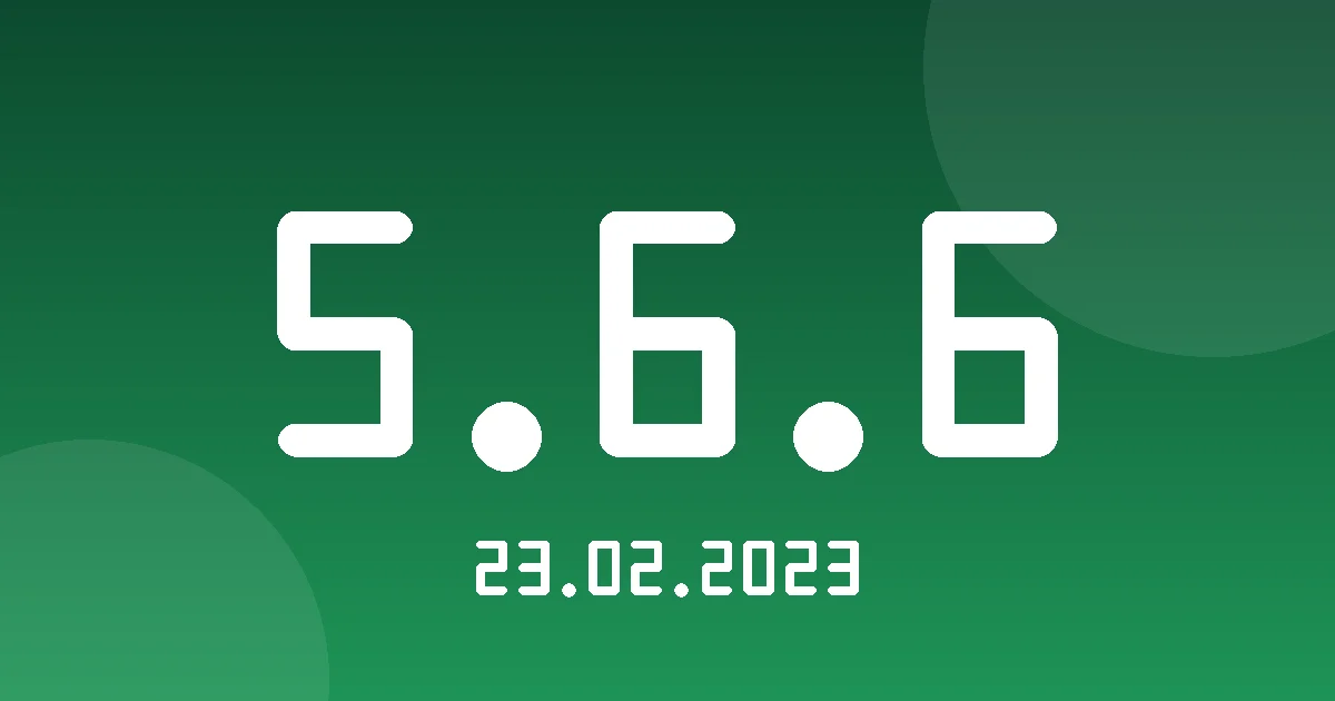 Release cover 5.6.6