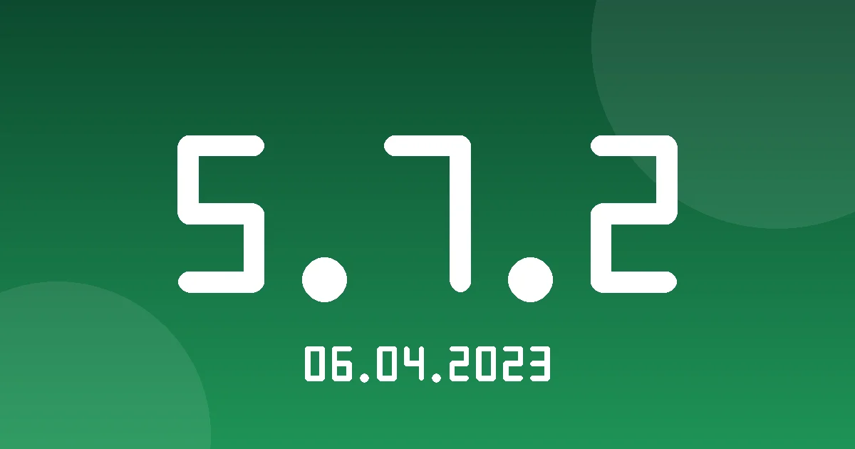 Release 5.7.2: Multi-Vehicle Message Report and Trips Report Upgrade 1 Release cover 5.7.2