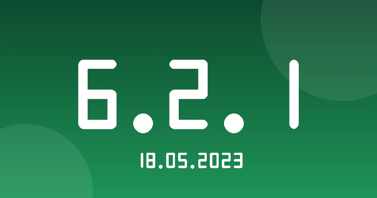Release 6.2.1: Temperature and Door-Open Data in Trips Report 1 Release cover 6.2.1