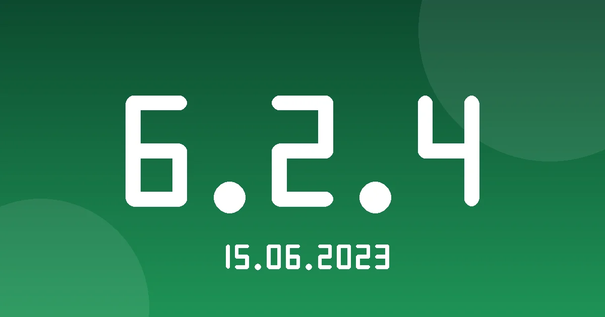Release 6.2.4: Maintenance Restructuring and 1-Wire Humidity Sensor 1 Release cover 6.2.4