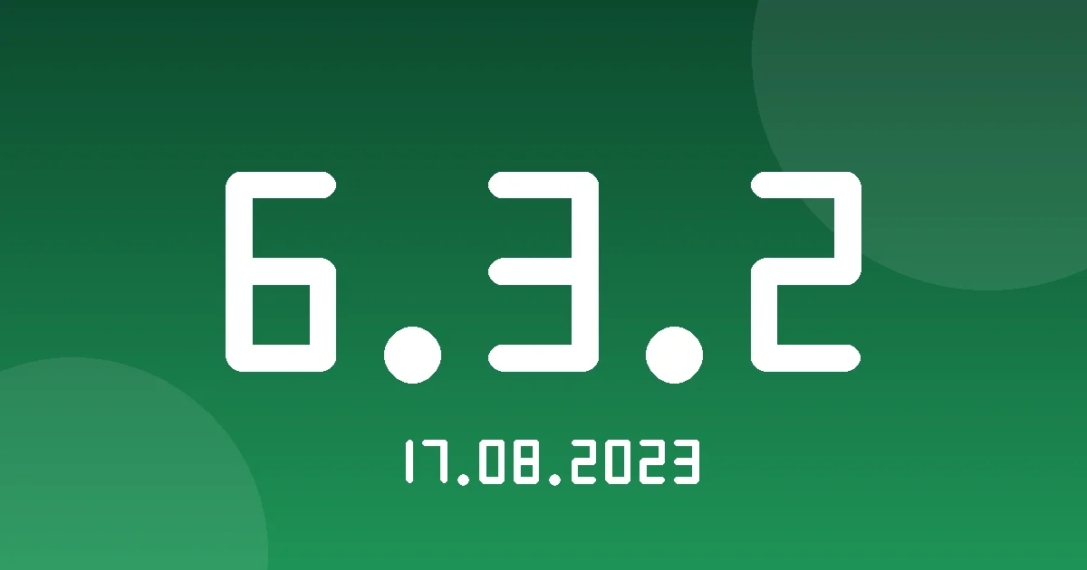 Release cover 6.3.2
