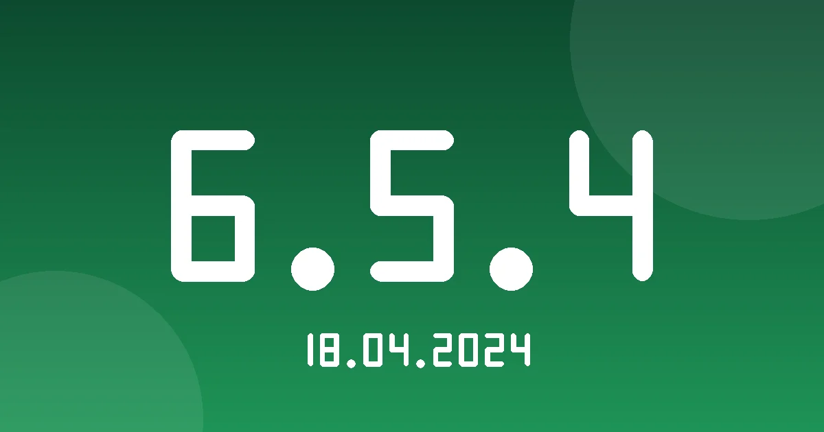Release cover 6.5.4