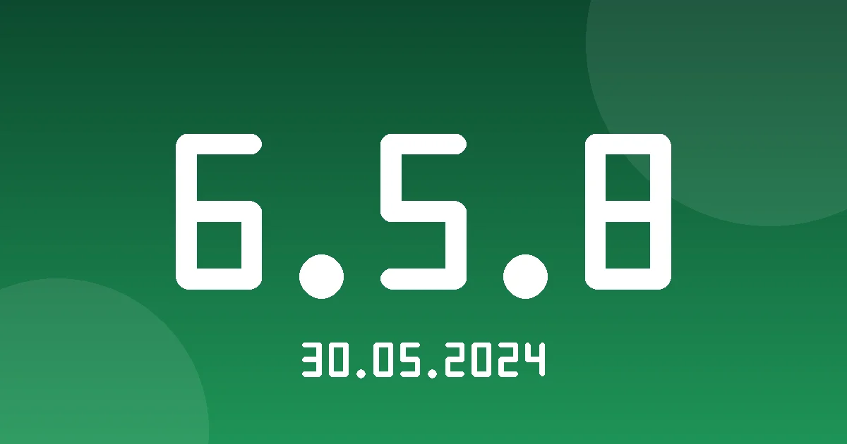 Release cover 6.5.8