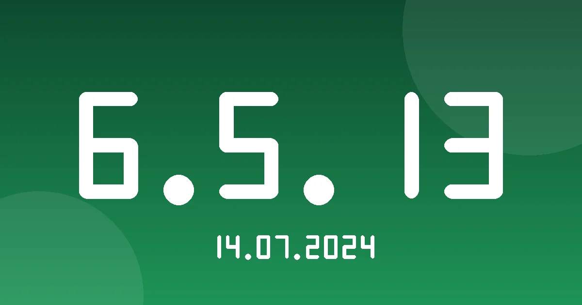 Release cover 6.5.13