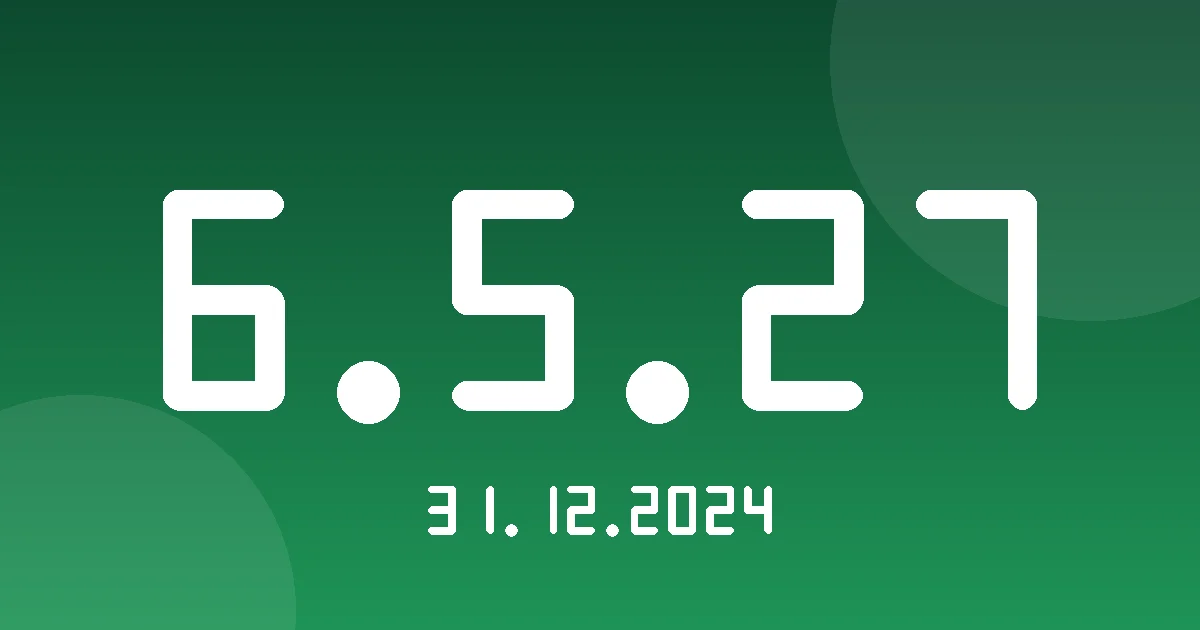 Release 6.5.27: Geofence Visits Report 1 Release cover 6.5.27