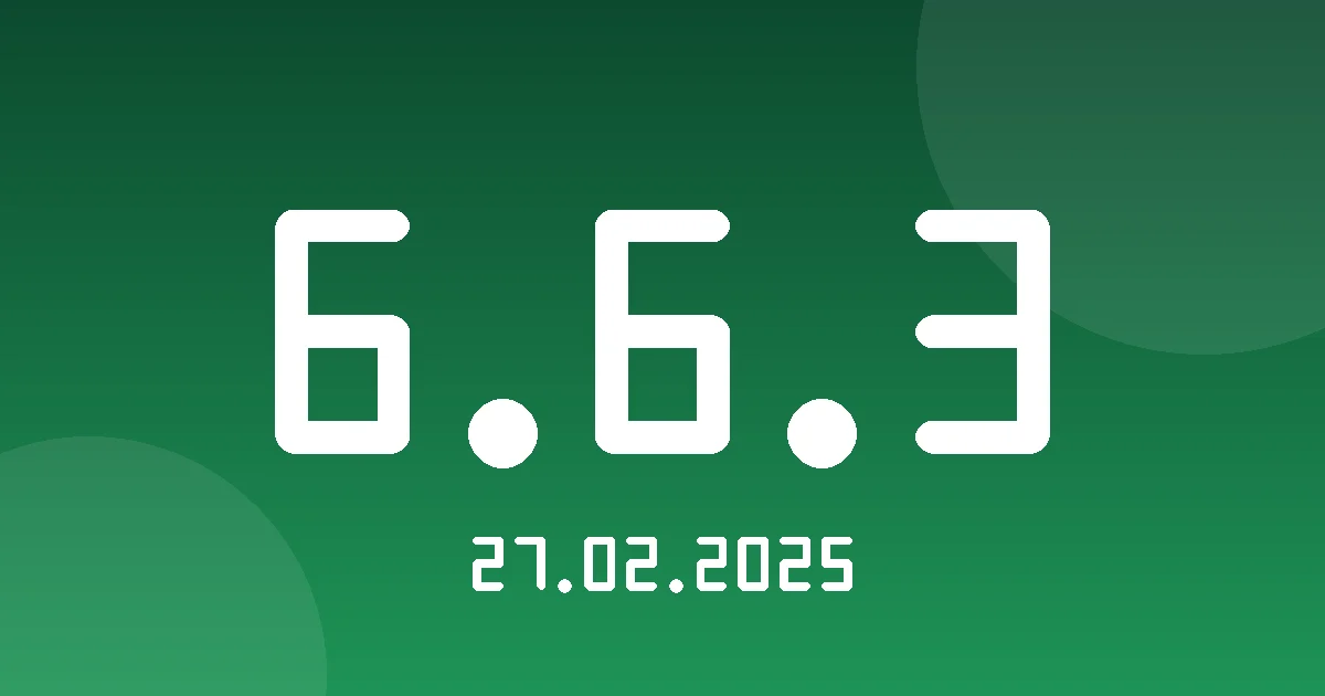 Release 6.6.3: Passenger Dashboard Report (Beta) 1 Release cover 6.6.3