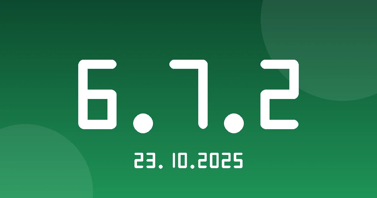 Release cover 6.7.2