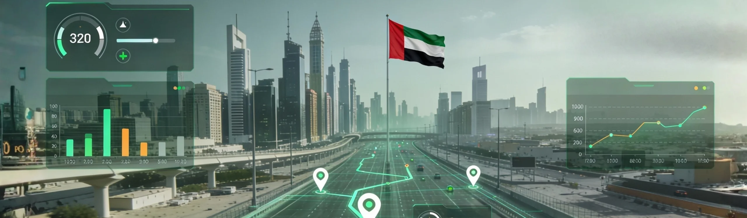 أفضل أنظمة تتبع المركبات وإدارة الأساطيل في دبي​