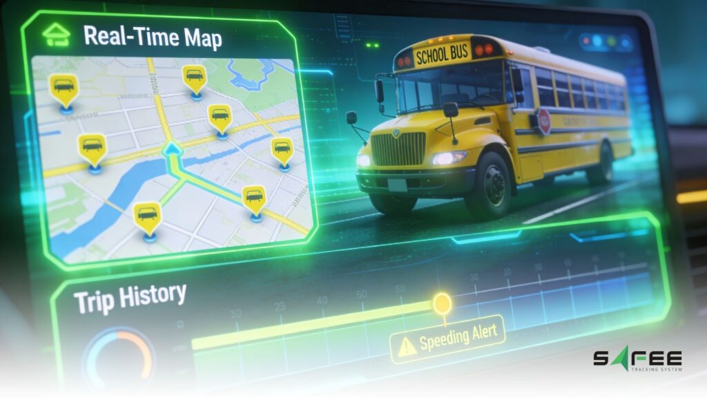 دليلك المتكامل إلى نظام تتبع الحافلات المدرسية GPS  1