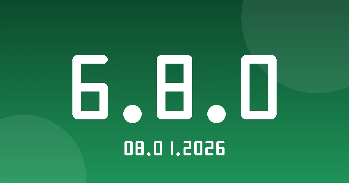 Release cover 6.8.0