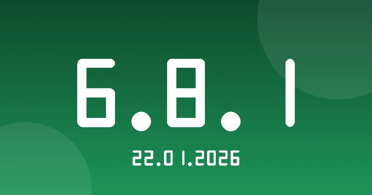 Release 6.8.1: Card ID Parsing for Waste Management Serial Data 1 Release cover 6.8.1