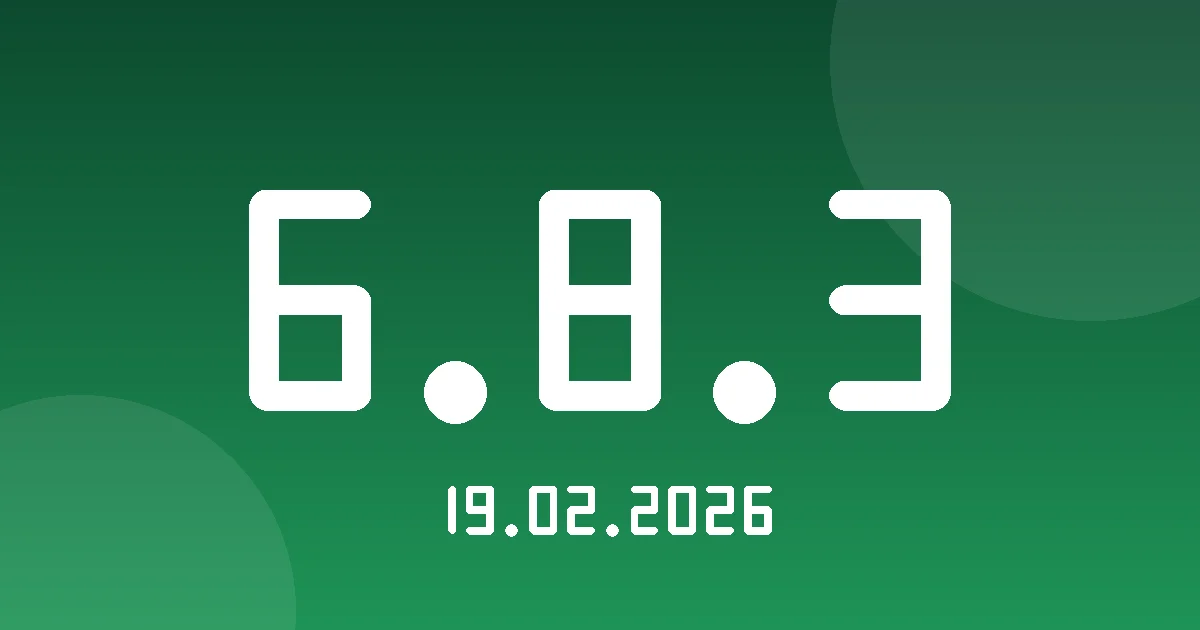 Release cover 6.8.3