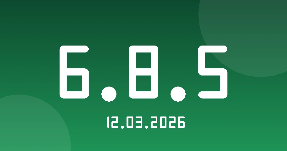 Release 6.8.5: Geographical Alarm Heatmap 1 Release cover 6.8.5