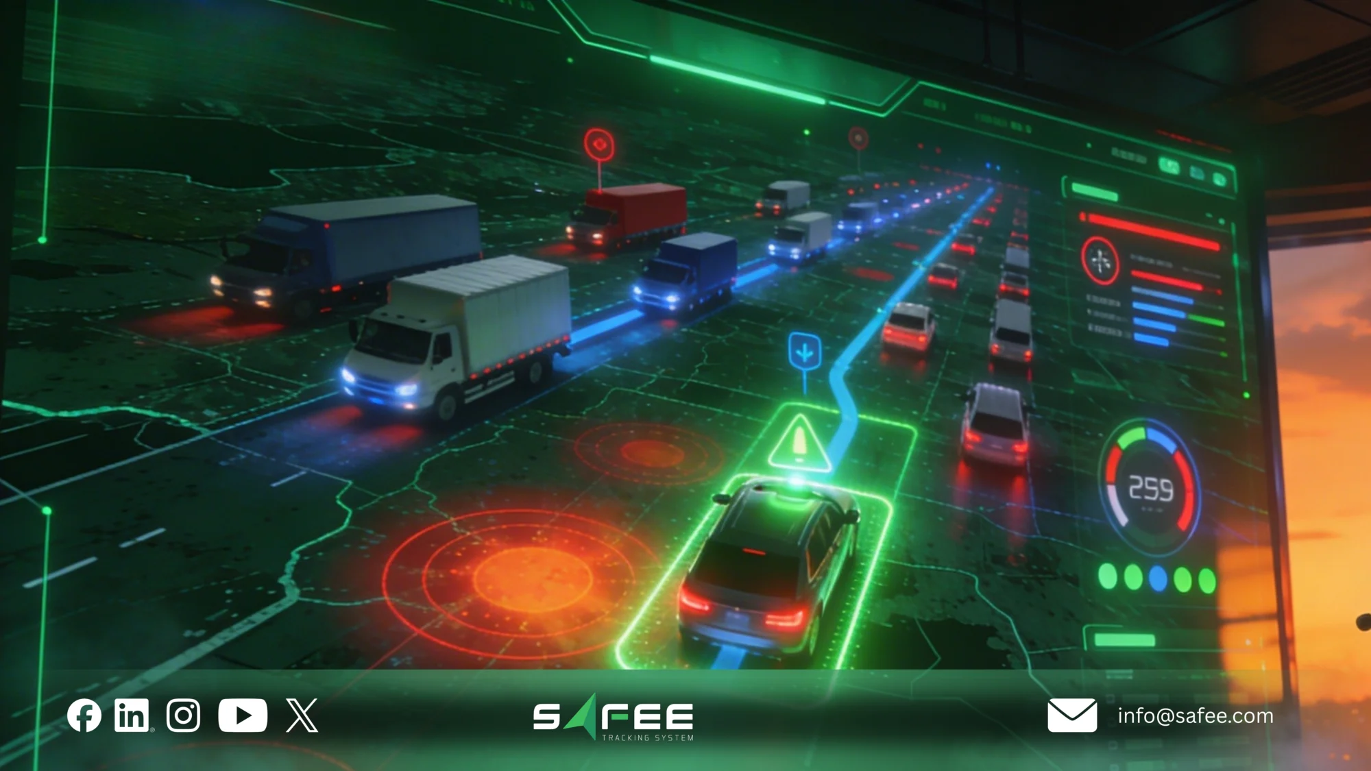 Why does a vehicle tracking system in Abu Dhabi matter for fleet cost, control, and accountability 