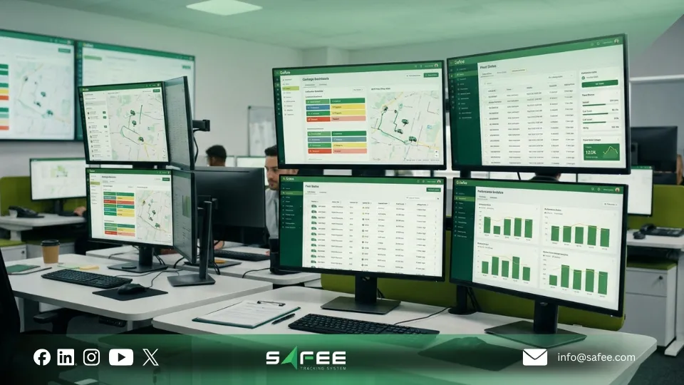 How does Safee help you track and optimize your waste management fleet