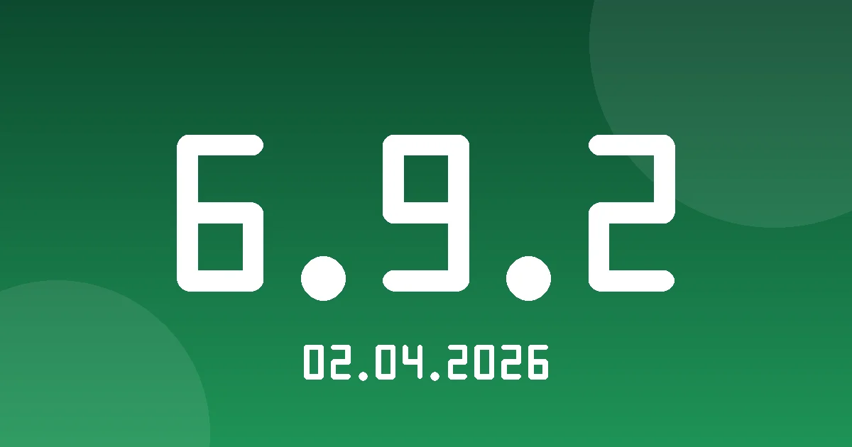 Release 6.9.2: Unified Offline Thresholds and Daily Driving Alarm 1 Release cover 6.9.2