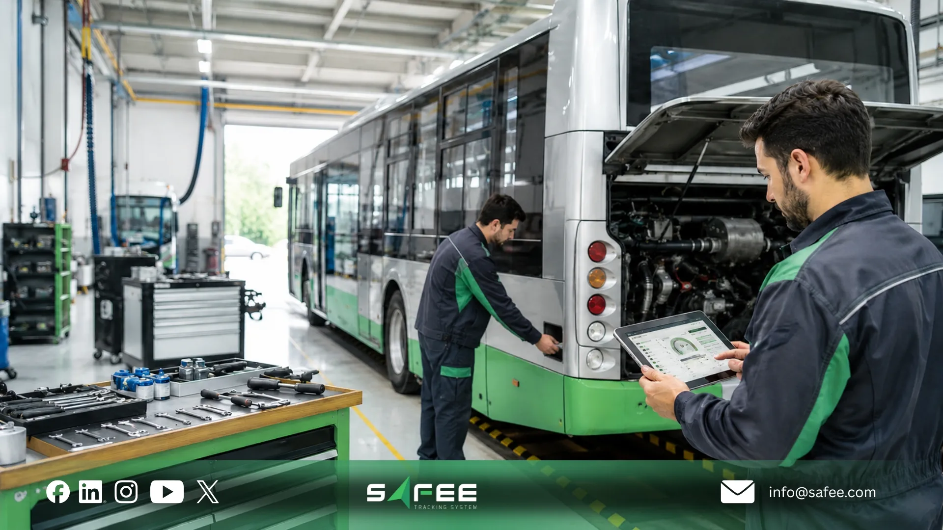 Bus Fleet Management for Transit Operators 4 Why choose Safee for bus fleet management?