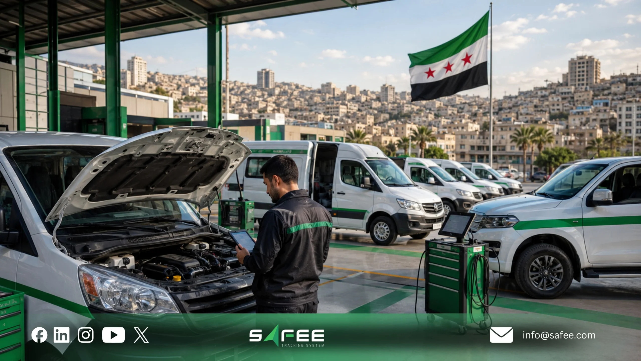 Is fleet tracking enough for fleet managers in Syria?