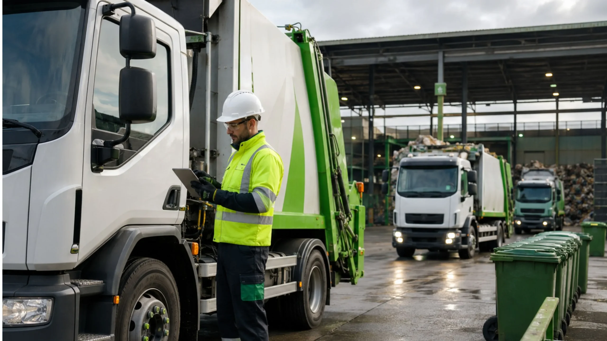 Waste Management Fleet Optimization with AI and IoT