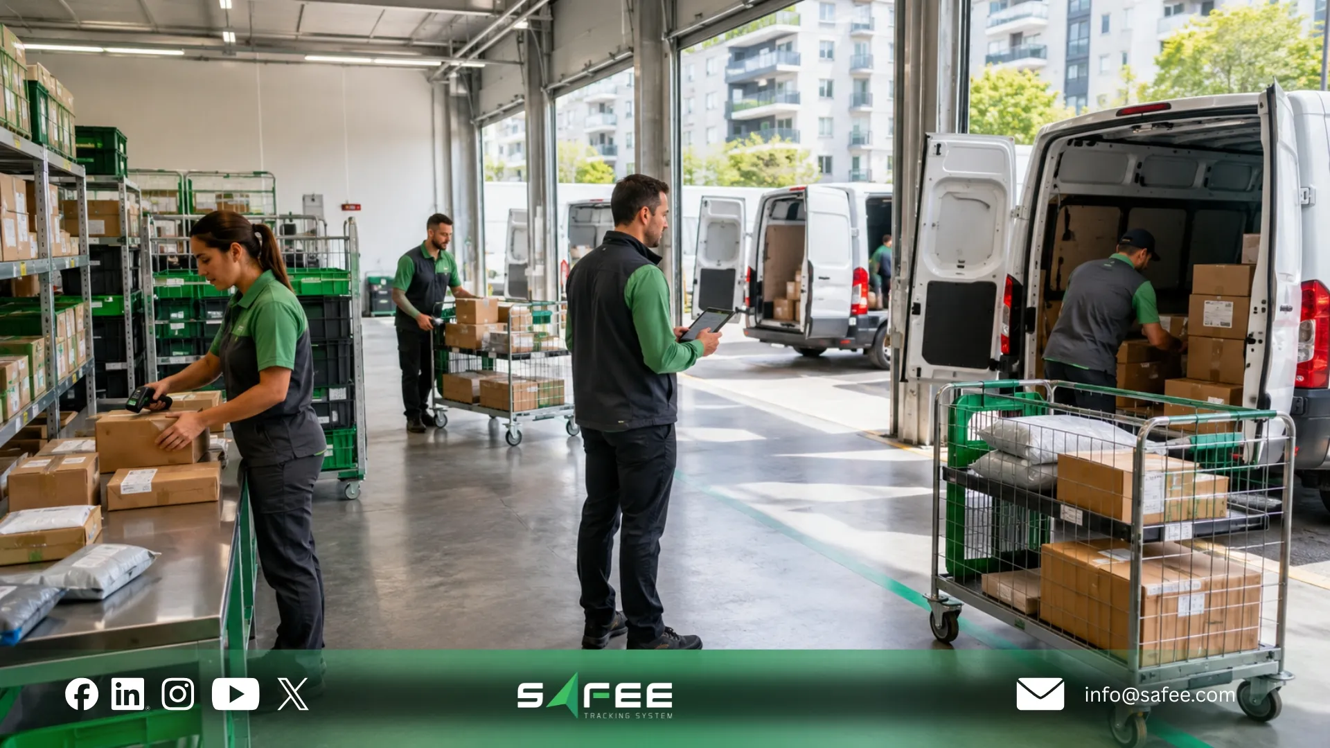 Delivery Fleet Management in the GCC: Smarter Last-Mile Operations 3 Top trends in courier fleet management