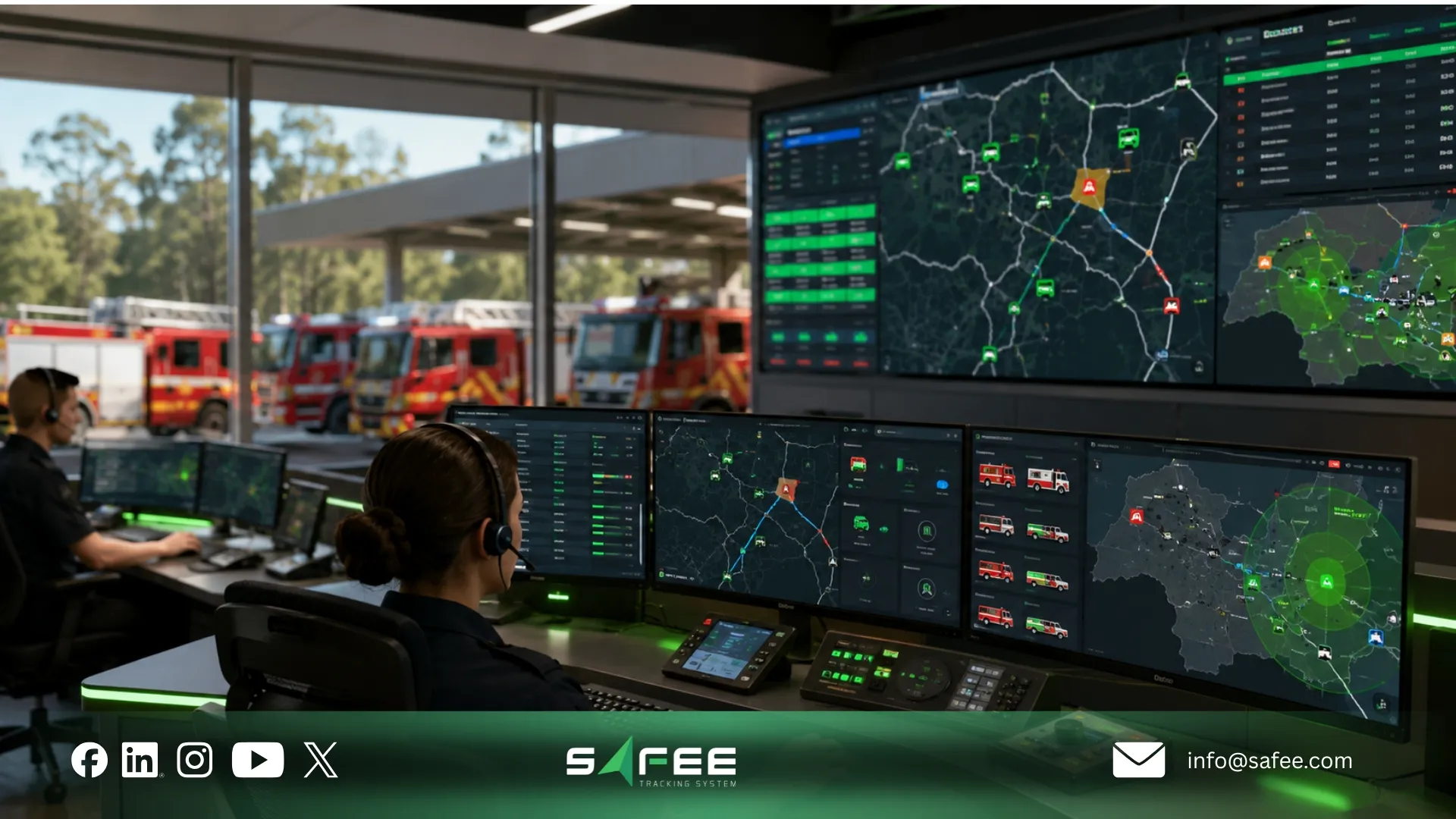 Fire Service Fleet Management Software for GCC Fleets 4 How Safee supports GCC and global emergency fleets