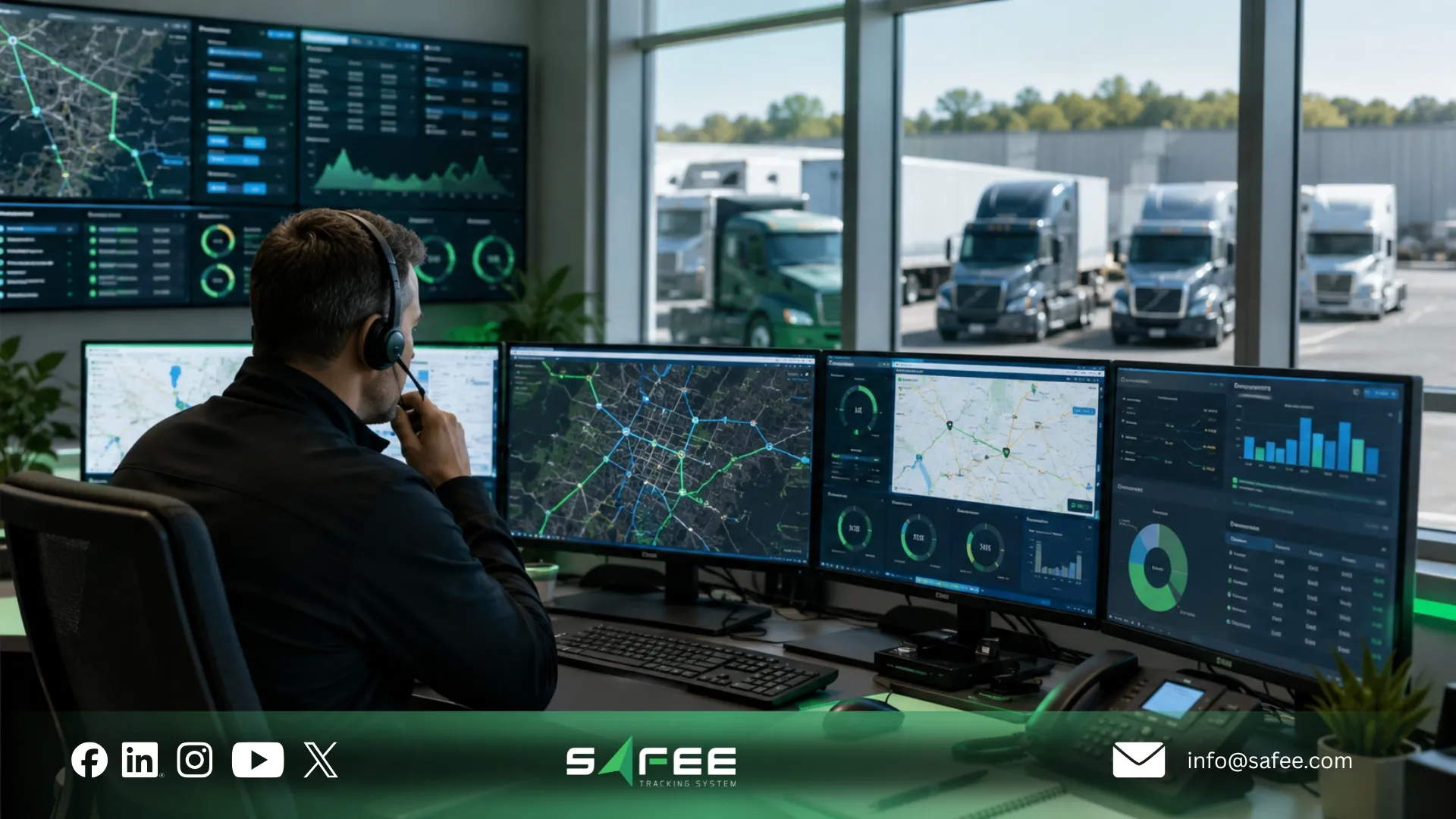 What does transport fleet management cover?