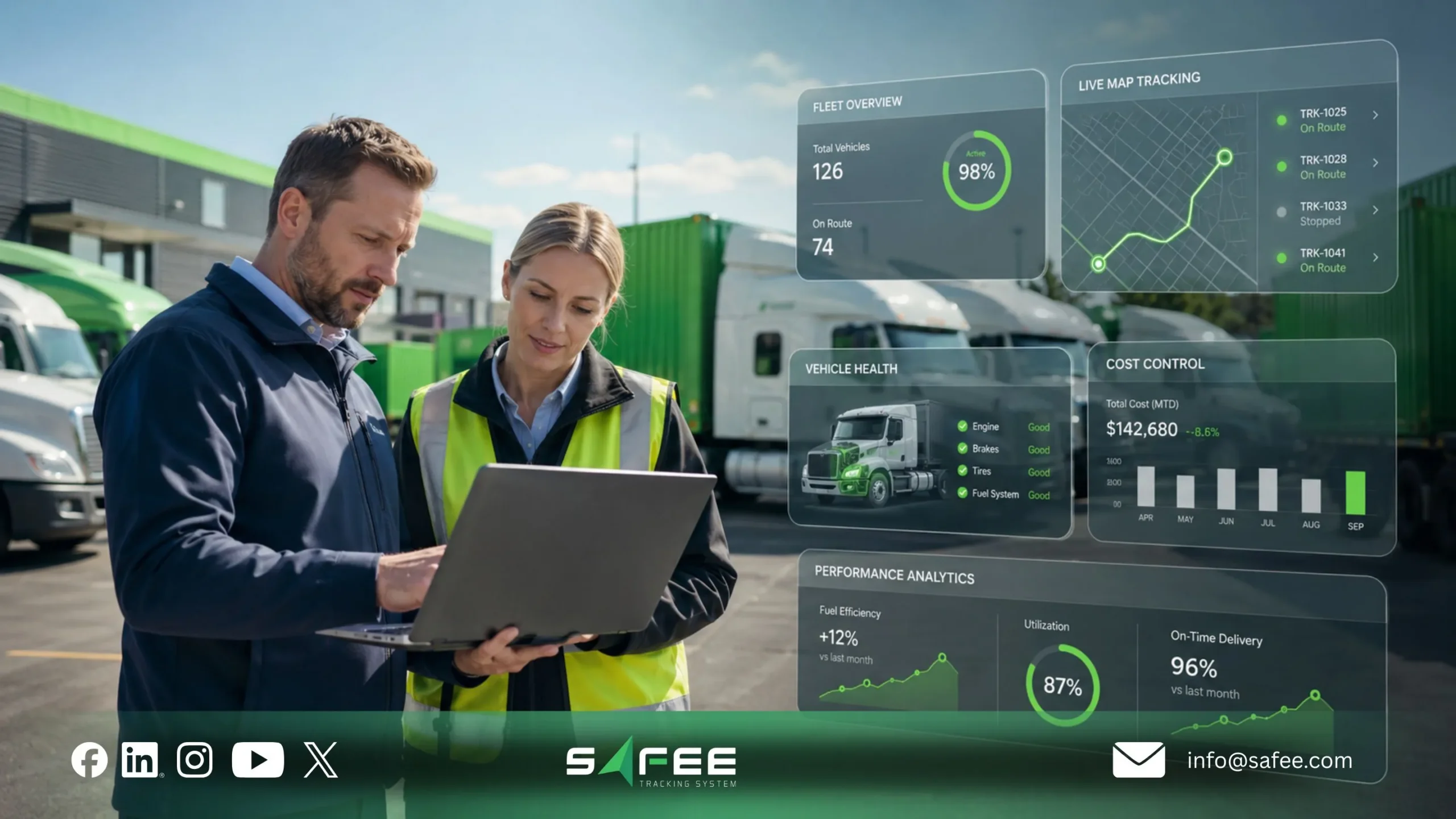 Which Truck Fleet Management Services Does Your Fleet Need? 2 Truck fleet management services vs basic GPS tracking